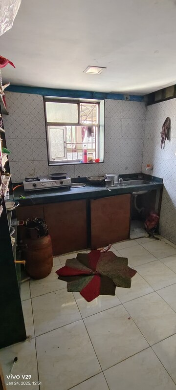 Kitchen in 1 RK Apartment at Sai Sadan Kalyan, Kalyan East – for Rent