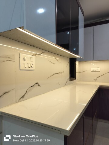Kitchen in 3 BHK Builder Floor at Chattarpur – for Rent