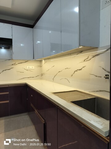 Kitchen in 3 BHK Builder Floor at Chattarpur – for Rent