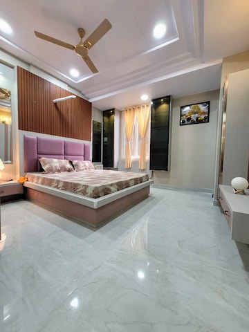 Living Room in 3 BHK Builder Floor at Mansarovar – for Sale