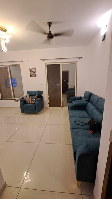 Living Room in 2 BHK Apartment at Vilas Javdekar Yashwin Encore, Wakad – for Rent