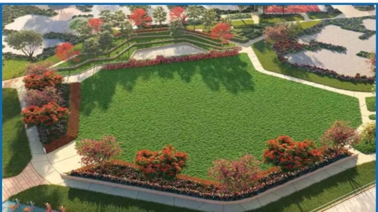 Garden, shapoorji-pallonji-joyville-gurgaon 2 Bedroom 1215 Sq.Ft. Apartment In Sector 102 Gurgaon 8126216