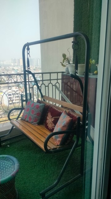 Balcony in 3 BHK Apartment at Mahagun Mirabella, Sector 79 – for Rent