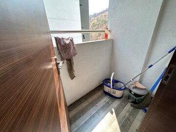 Balcony in 2 BHK Apartment at Rama Fusion Towers, Hinjewadi – for Rent