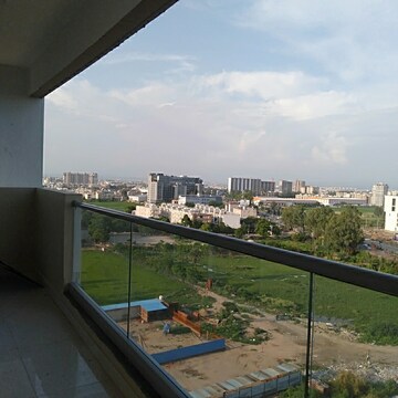 Balcony in 3.5 BHK Apartment at Maya Green Lotus Saksham, International Airport Road – for Rent