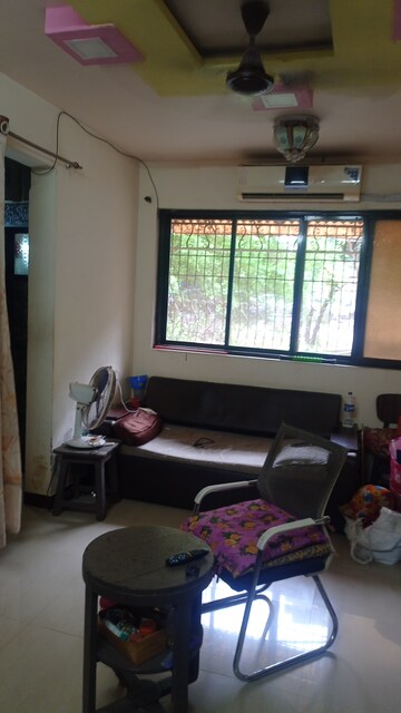 Living Room in 1 BHK Apartment at Rutuvrat CHS, Dombivli West – for Rent