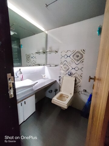 Bathroom in 3 BHK Apartment at DV Fressia Ill, Dahisar West – for Rent