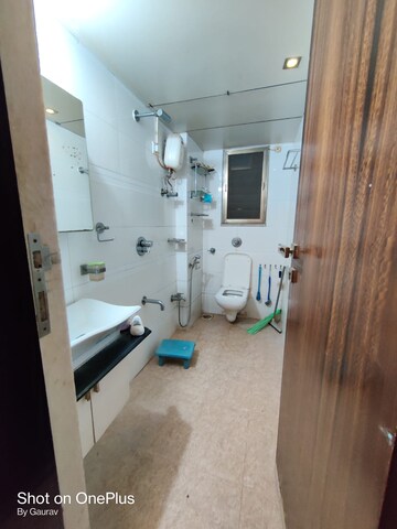 Bathroom in 3 BHK Apartment at DV Fressia Ill, Dahisar West – for Rent