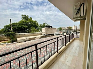 Balcony in 3.5 BHK Apartment at Maya Green Lotus Saksham, International Airport Road – for Rent