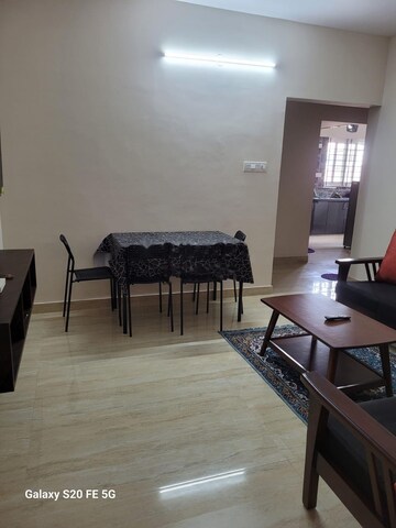 Living Room in 2 BHK Apartment at Unicca Emporis, Varthur – for Rent