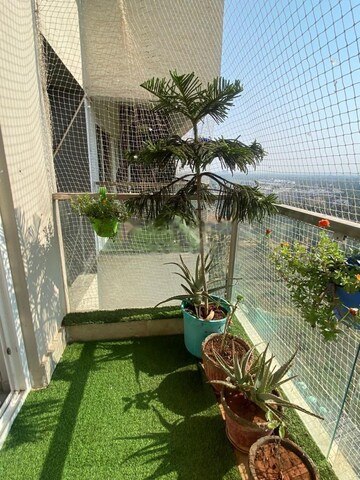 Balcony in 2 BHK Apartment at Unicca Emporis, Varthur – for Rent