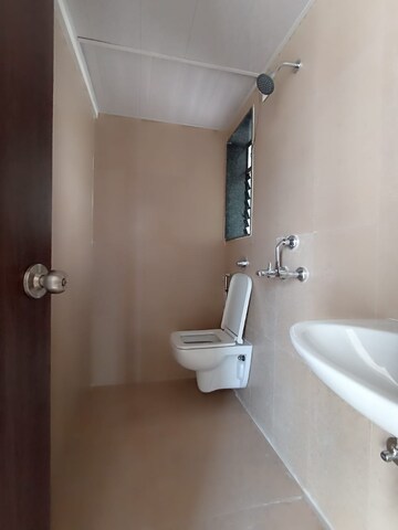Bathroom in 1 BHK Apartment at Runwal My City, Dombivli East – for Rent