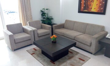 Living Room in 3 BHK Apartment at DLF Park Place, Sector 54 – for Rent