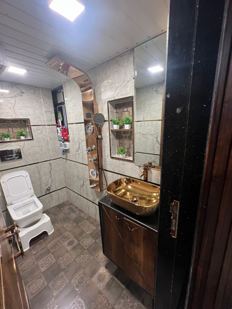 Bathroom, skyline-sapphire-taloja 1 Bedroom 720 Sq.Ft. Apartment In Taloja Sector 9 Navi Mumbai 8126548