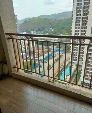 Balcony in 1 BHK Apartment at JP North Alexa, Mira Road – for Rent