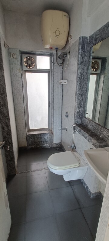 Bathroom in 1 BHK Apartment at Manpada – for Rent