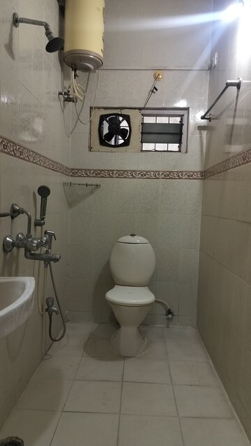 Bathroom in 3 BHK Apartment at Gachibowli – for Rent