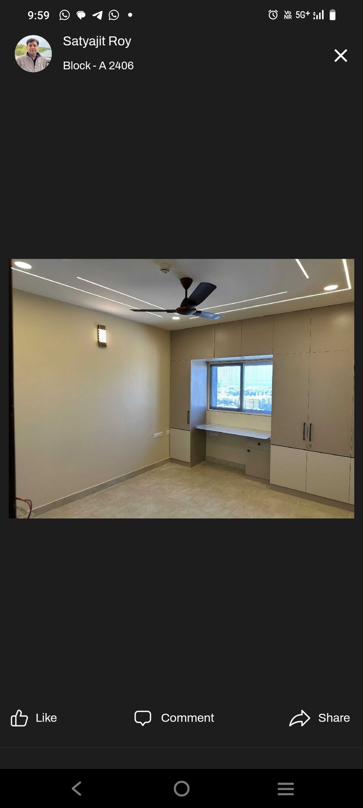 Room, patel-smondo 3 Bedroom 729 Sq.Ft. Apartment In Gachibowli Hyderabad 8126737