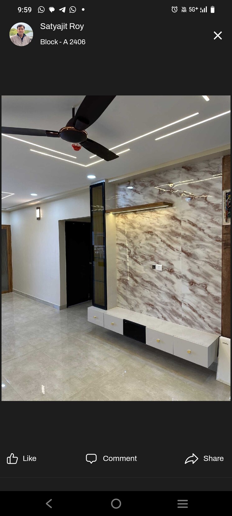 Room, patel-smondo 3 Bedroom 729 Sq.Ft. Apartment In Gachibowli Hyderabad 8126737