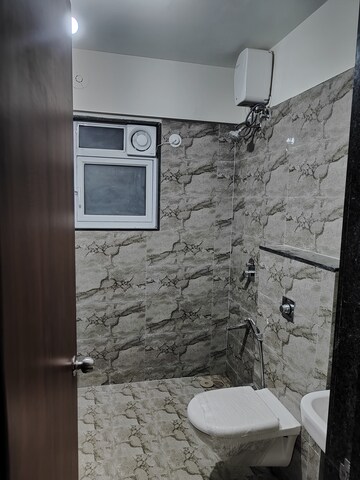 Bathroom in 3 BHK Apartment at VTP Cygnus, Kharadi – for Rent