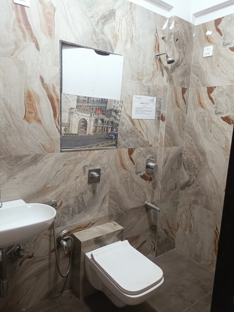 Bathroom, samrin-heritage 2 Bedroom 736 Sq.Ft. Apartment In Panch Pakhadi Thane 8126826