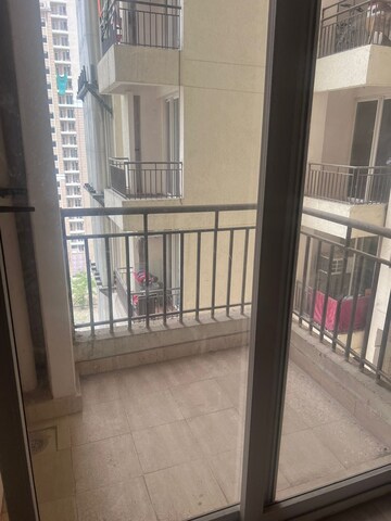 Balcony in 3 BHK Apartment at Panchsheel Greens II, Sector 16 Greater Noida – for Rent