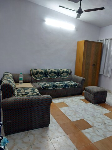 Living Room in 1 BHK Apartment at Sarita Vihar – for Rent