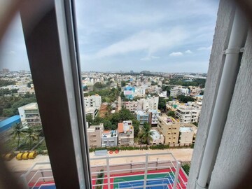 Balcony in 3 BHK Apartment at Prestige Jindal City, Bagalakunte – for Rent