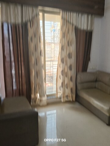 Living Room in 1 BHK Apartment at Jamuna Tower, Mira Road – for Rent
