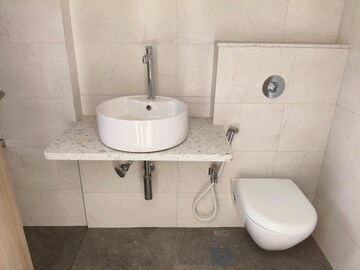 Bathroom in 2 BHK Apartment at Lodha Vista, Lower Parel – for Rent