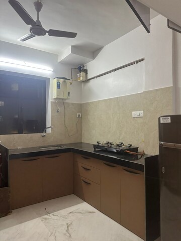Kitchen in 1 BHK Apartment at Palm Beach Apartments, Versova – for Rent
