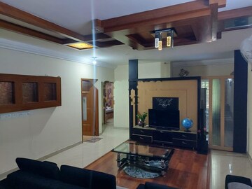Living Room in 2.5 BHK Apartment at Godrej Woodsman Estate, Hebbal – for Rent