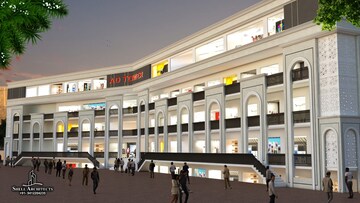  Shop – Exterior View View at Modipuram - for Sale