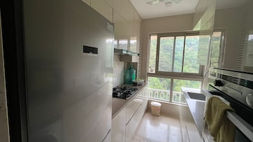 Kitchen in 2 BHK Apartment at Castle Rock, Powai – for Rent