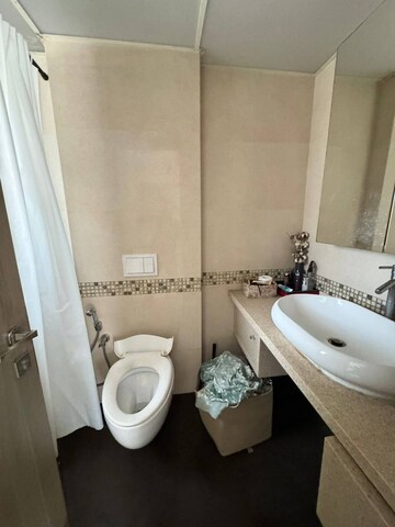 Bathroom in 3 BHK Apartment at Chembur – for Rent