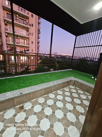 Balcony in 2 BHK Builder Floor at Sector 57 – for Rent
