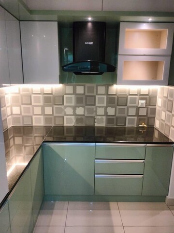Kitchen in 3 BHK Apartment at Provident Park Square, Kanakapura Road – for Rent