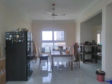 Living Room in 3 BHK Apartment at Pashmina Waterfront, Old Madras Road – for Rent