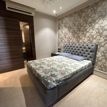 Bedroom in 2 BHK Apartment at One Hiranandani Park, Brahmand – for Rent