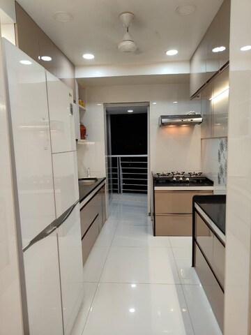 Kitchen in 2 BHK Apartment at Lodha Amara Wing 40 And 41, Sandoz Baug – for Rent