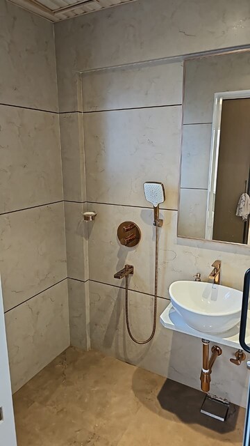 Bathroom in 6 BHK Apartment at Sagar Darshan Towers, Nerul – for Sale