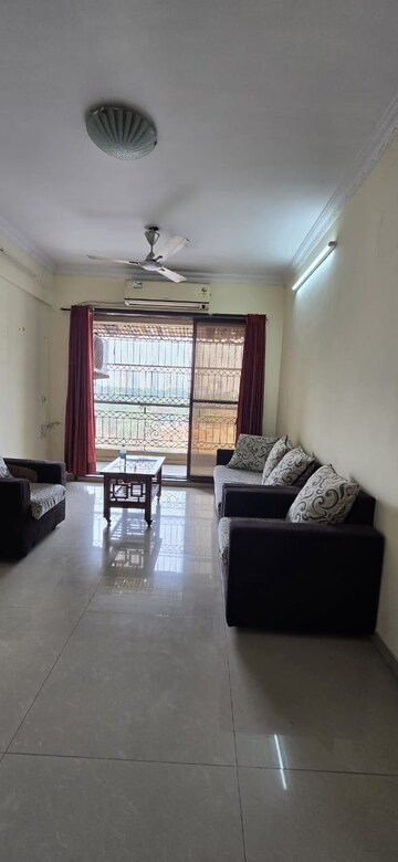 Living Room in 2 BHK Apartment at Bhagwati Complex, Ghansoli – for Rent
