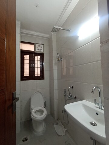 Bathroom in 2 BHK Builder Floor at Saket – for Rent