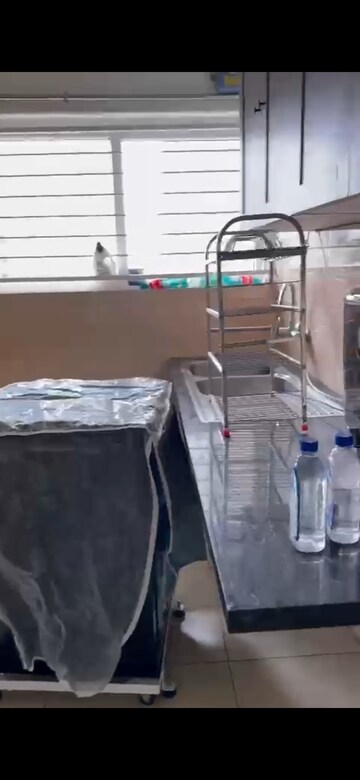 Staircase in 2.5 BHK Apartment at Prestige High Fields, Gachibowli – for Rent