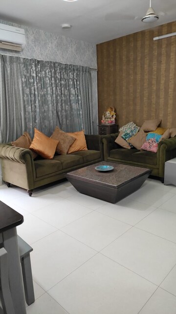 Living Room in 3 BHK Apartment at Godrej Elements, Hinjewadi – for Rent