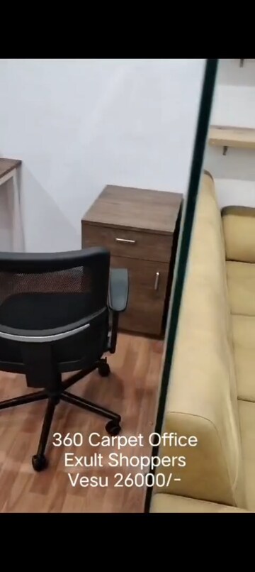 Furnished Amenities in  Office Space at Vesu – for Rent