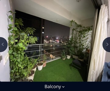 Balcony in 3 BHK Apartment at Aashka Floret, Science City – for Sale