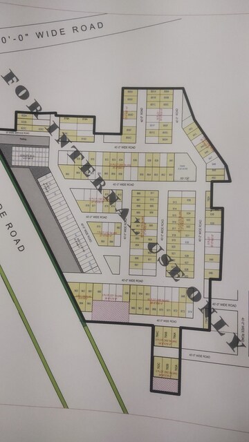  Plot – Exterior View View at Manohar Singh Palm Residency, North Mullanpur - for Sale