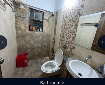 Bathroom in 3 BHK Apartment at Aashka Floret, Science City – for Sale