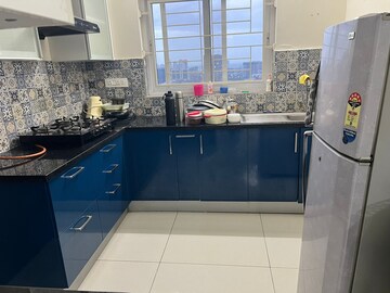 Kitchen in 3 BHK Apartment at Sumadhura Acropolis, Gachibowli – for Rent